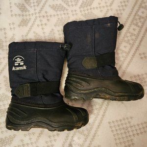 Kamik Snowboots - Size 11 (little) - Navy